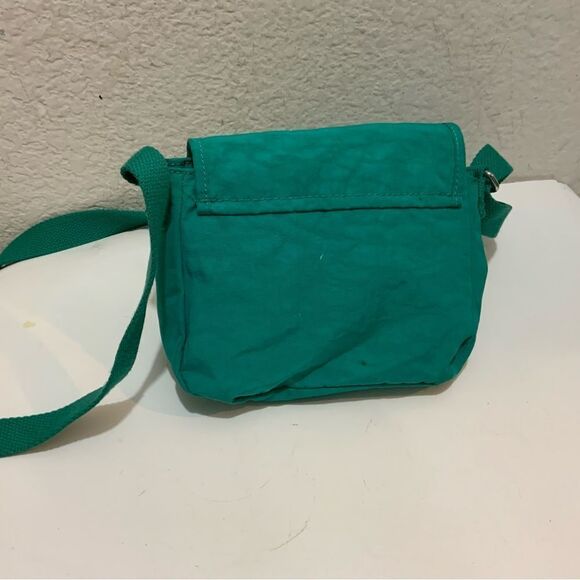Kipling mini crossbody green flap - Picture 5 of 8